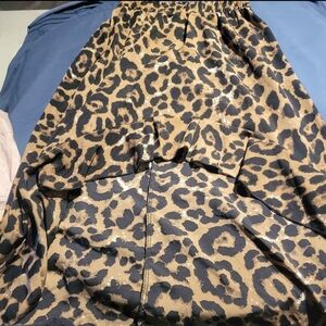 Leopard Print Skirt